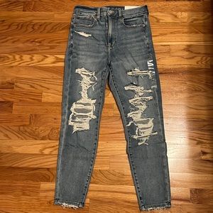 American Eagle Ripped Skinny Jeans